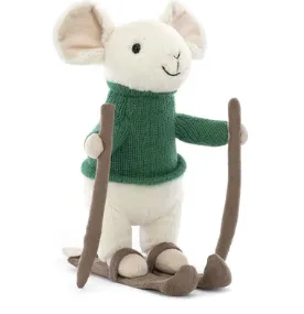 Merry Mouse Skiing Jellycat