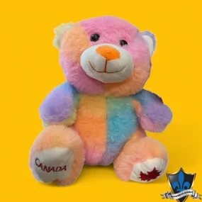 Multi color Bear with Canada.