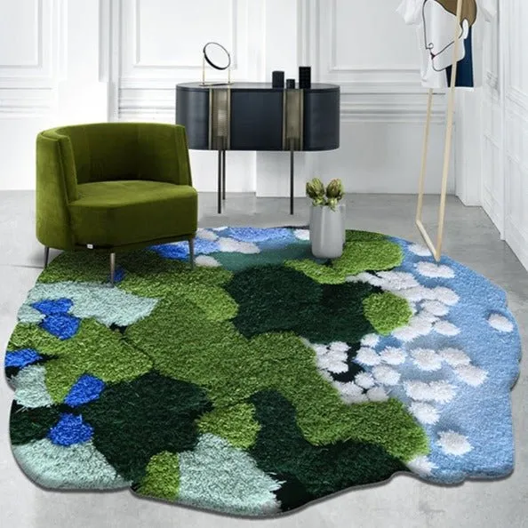 New Zealand Wool Fluffy Rug