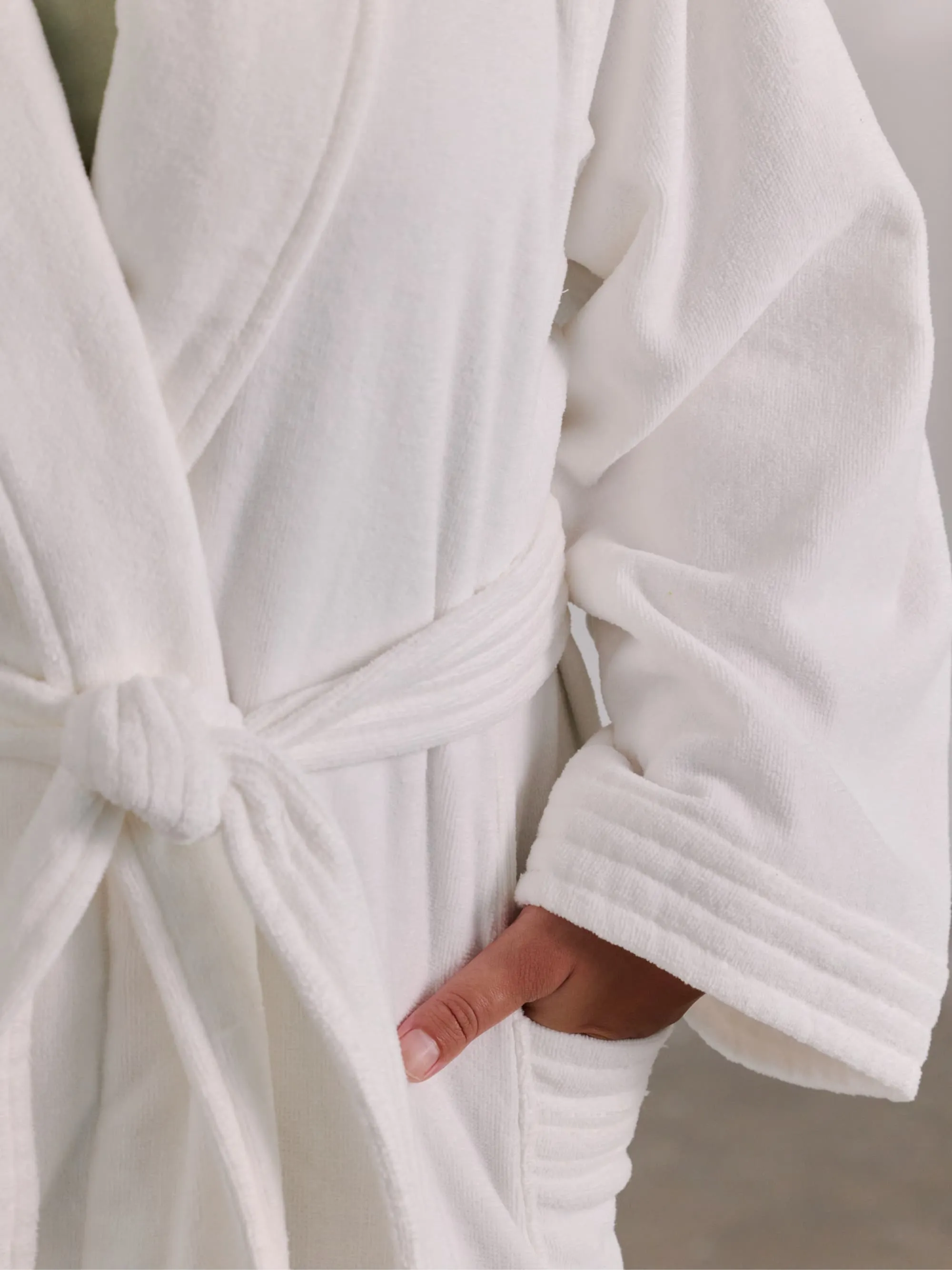 Organic French Terry Robe