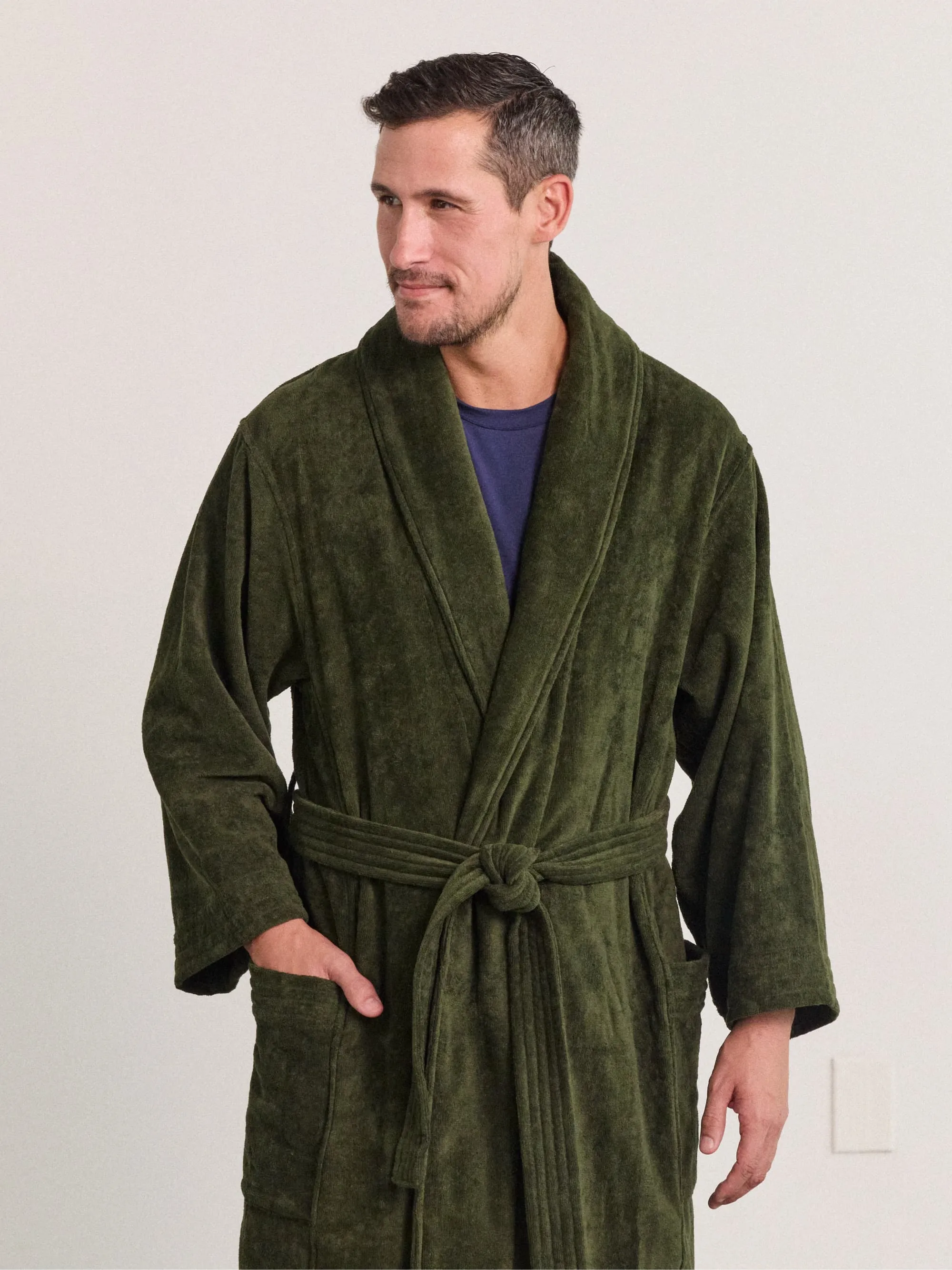 Organic French Terry Robe