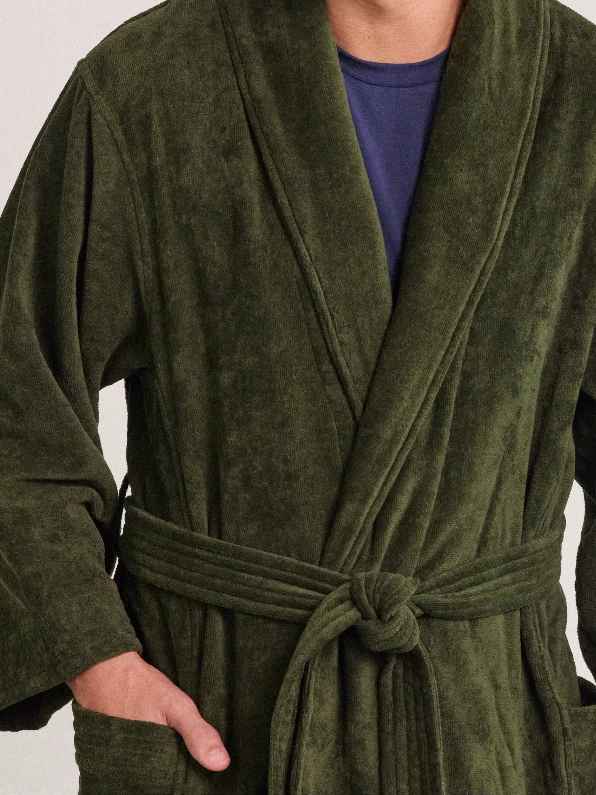 Organic French Terry Robe