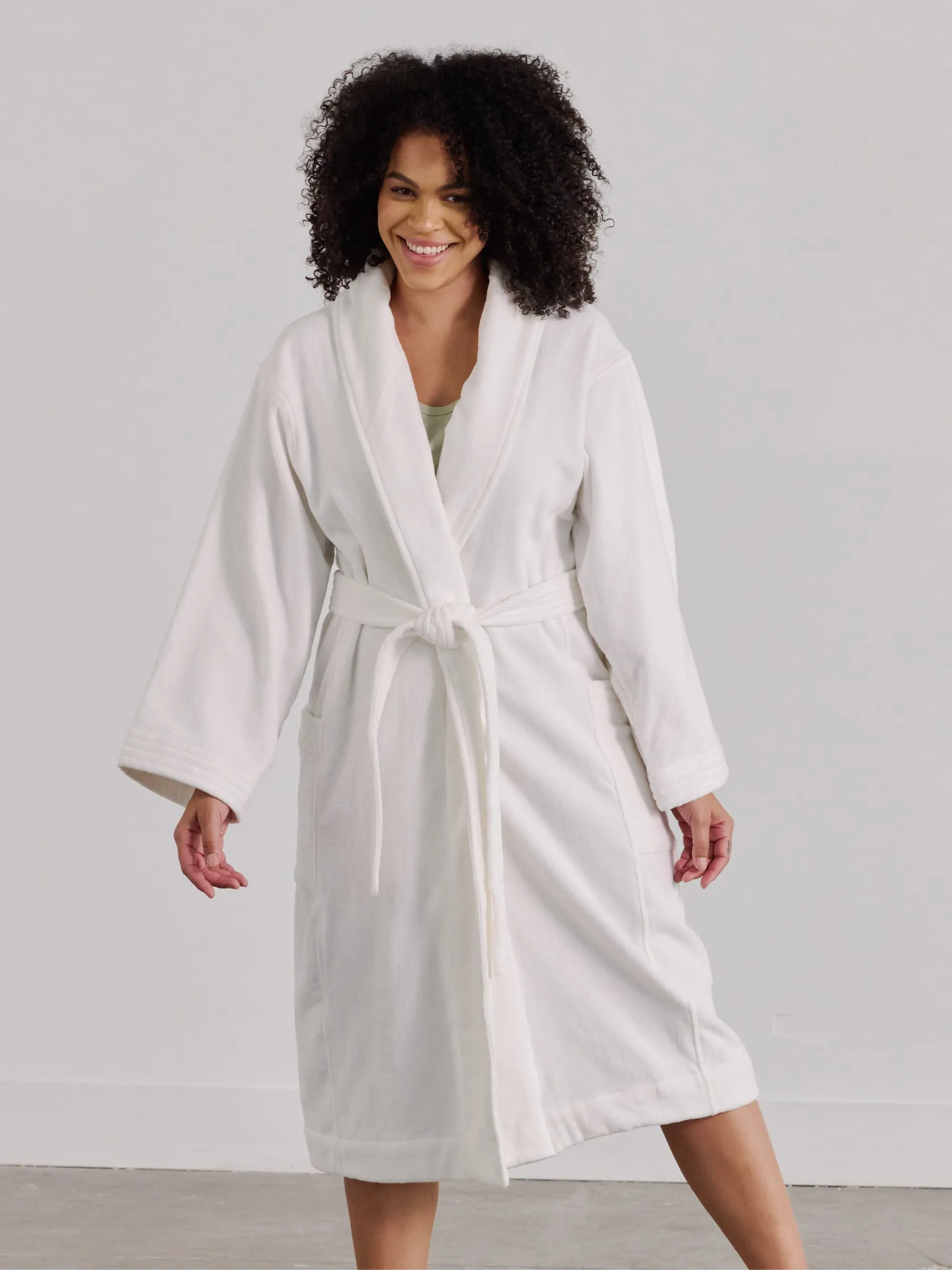 Organic French Terry Robe