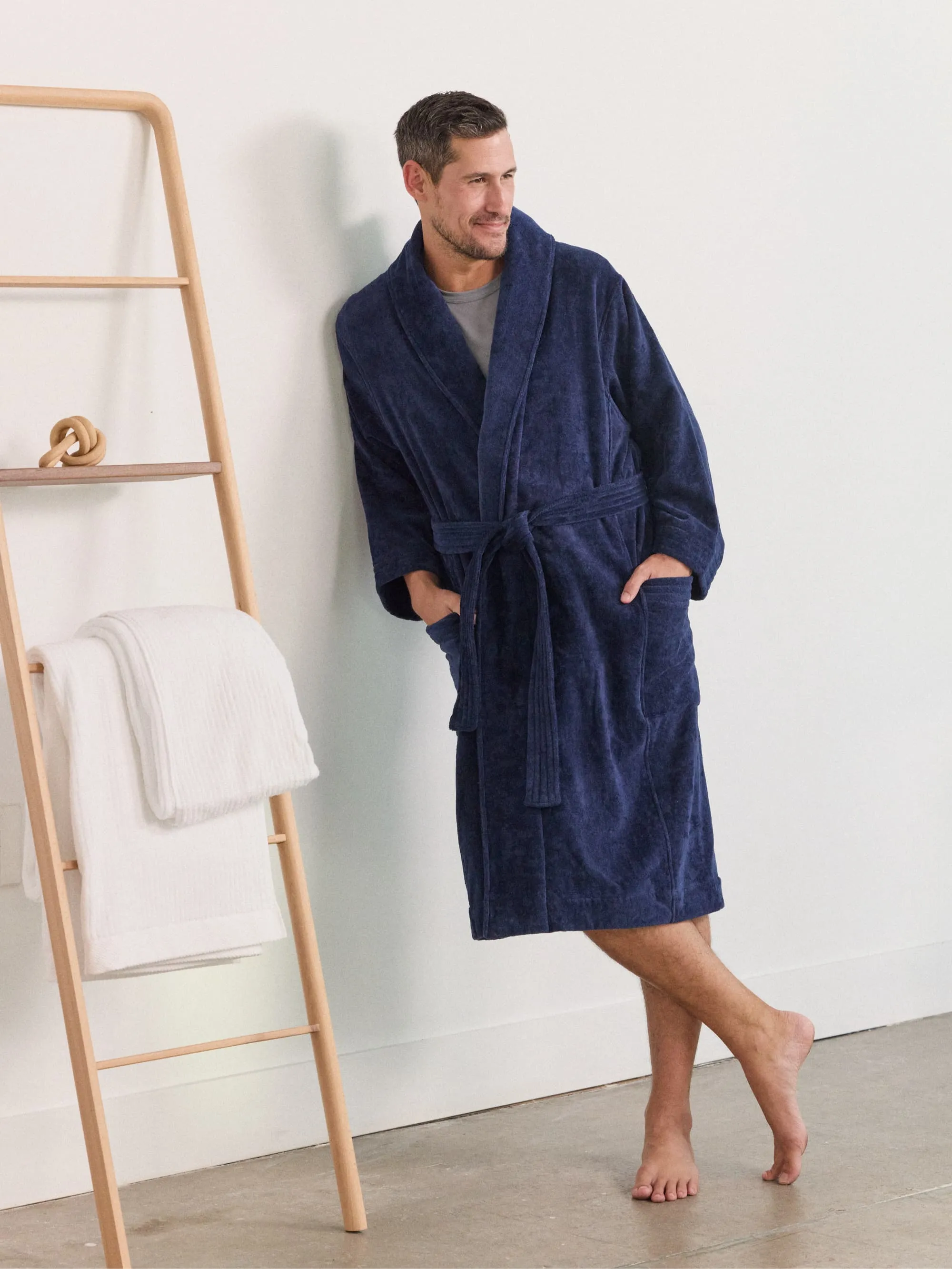 Organic French Terry Robe