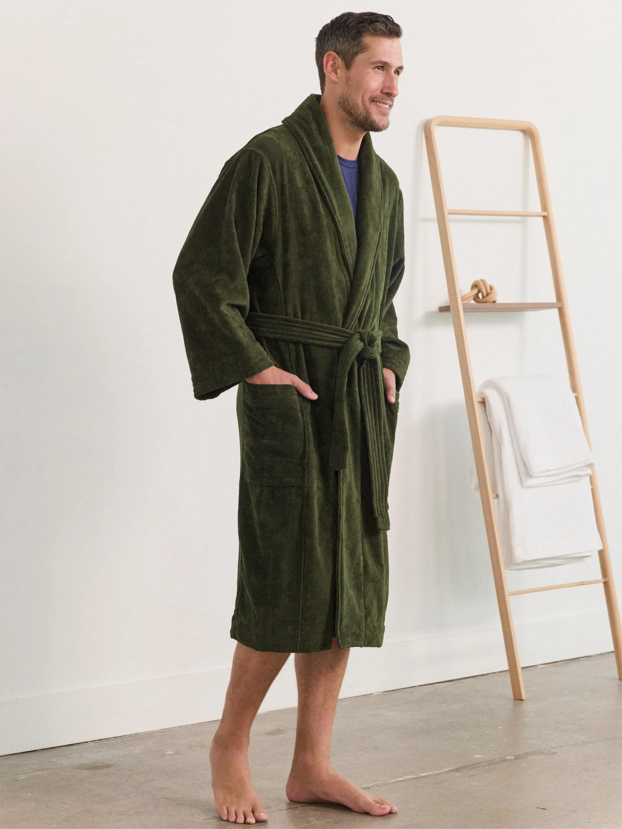 Organic French Terry Robe