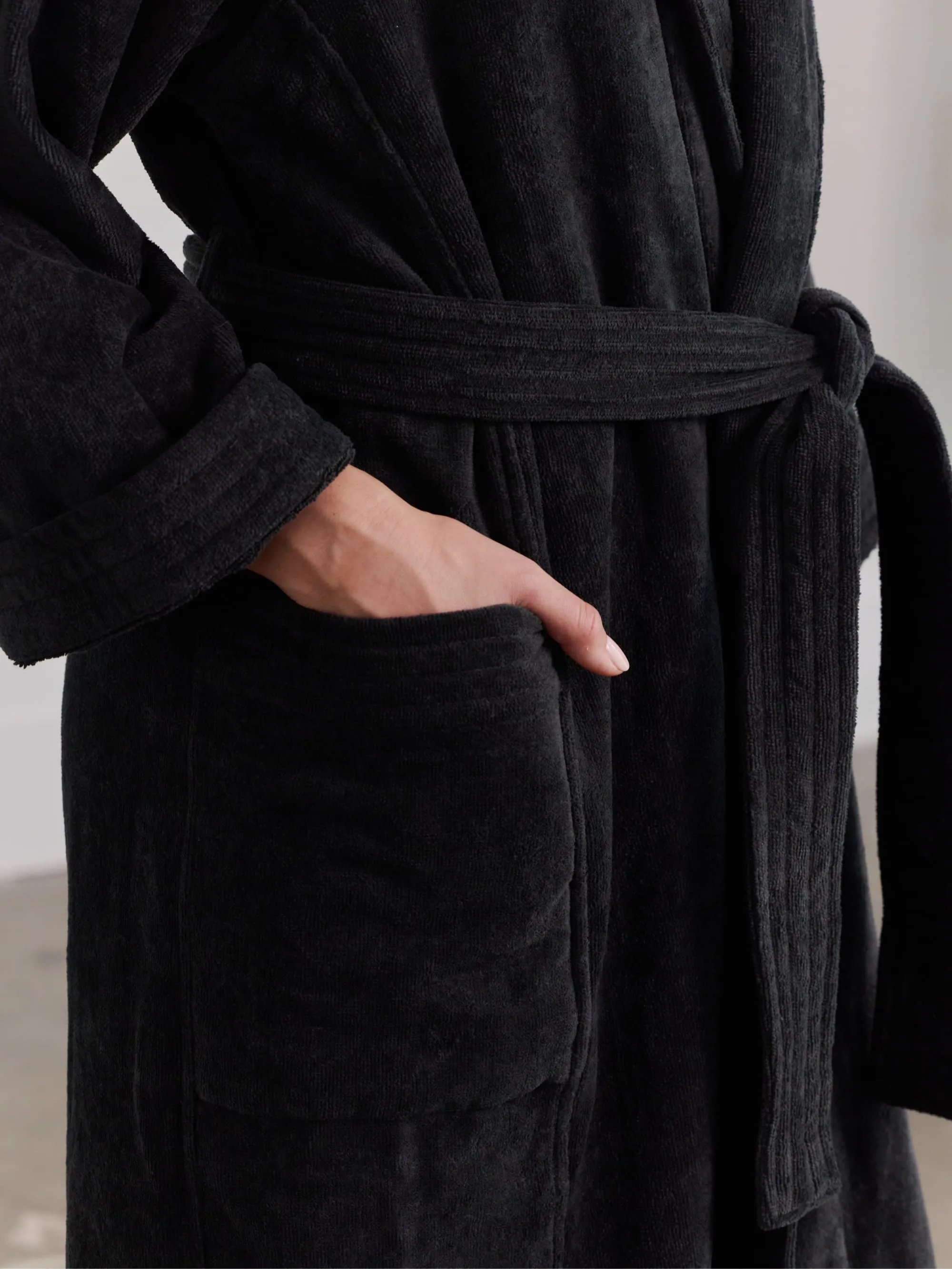 Organic French Terry Robe