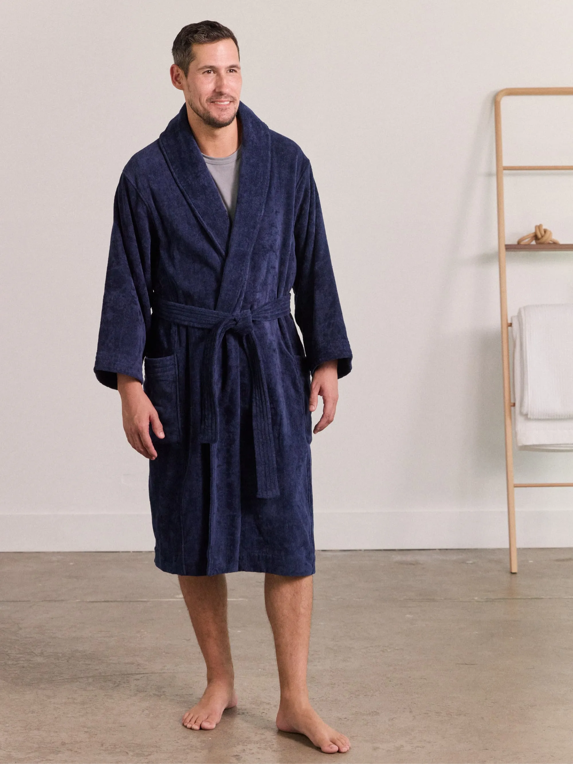 Organic French Terry Robe