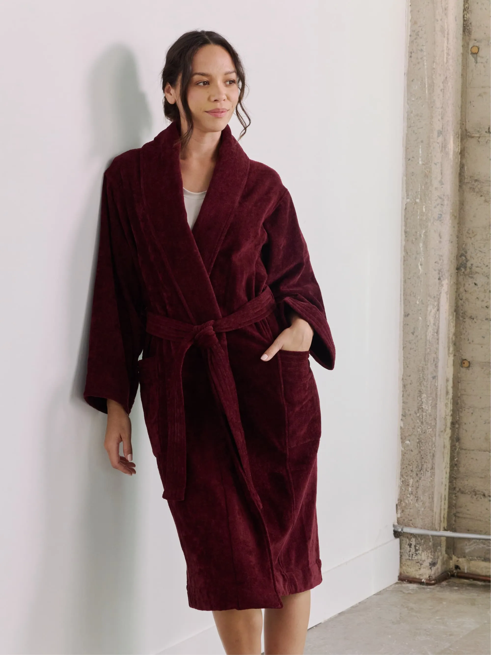 Organic French Terry Robe