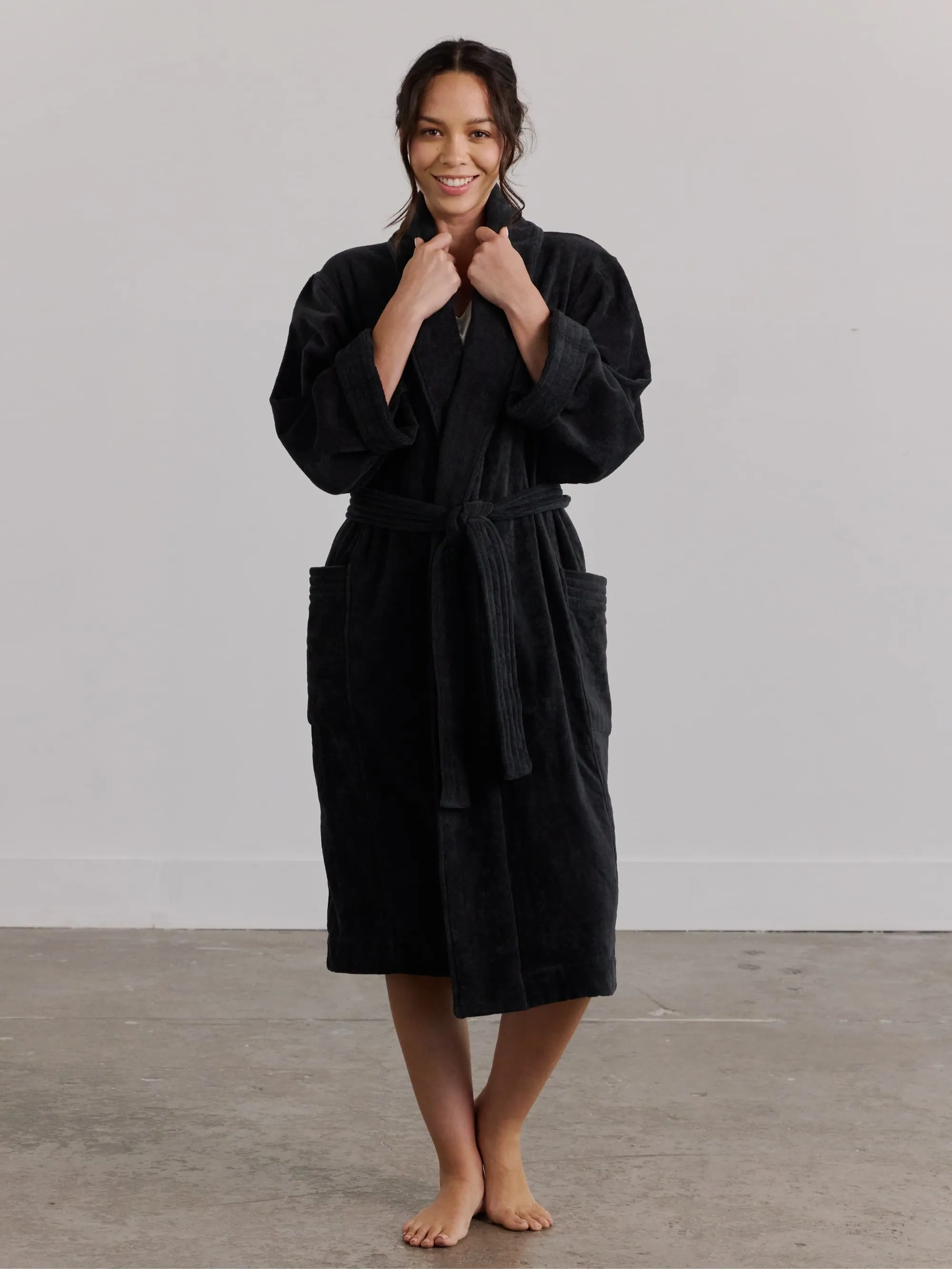 Organic French Terry Robe