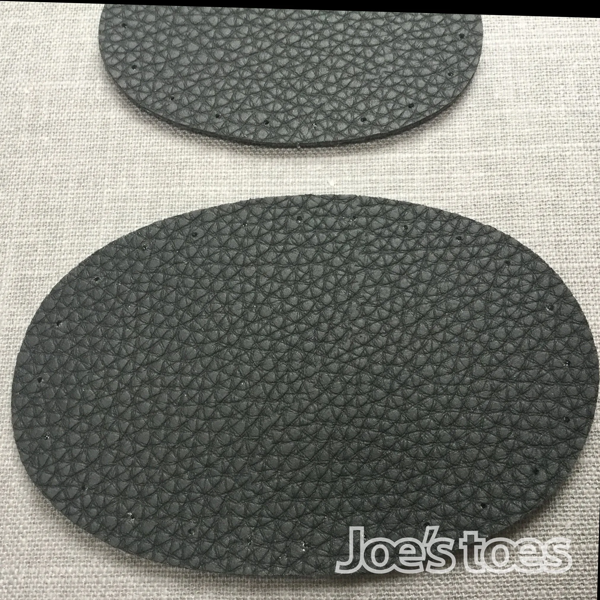 Oval Patches vegan leather