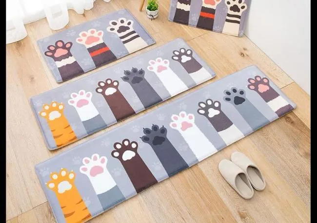 Paws Up Floor Mat ( Anti Slip)