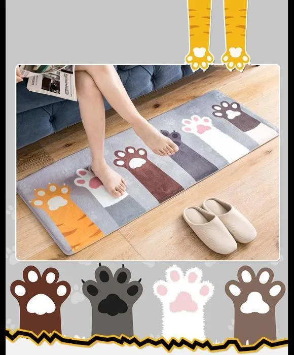 Paws Up Floor Mat ( Anti Slip)