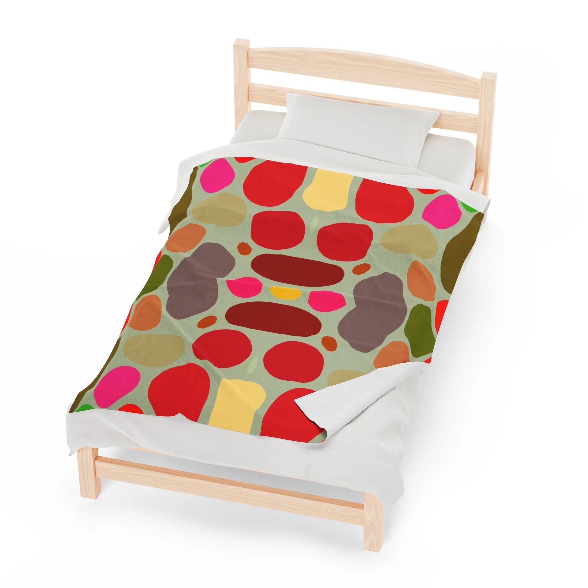 Pebbles Velveteen Plush Blanket