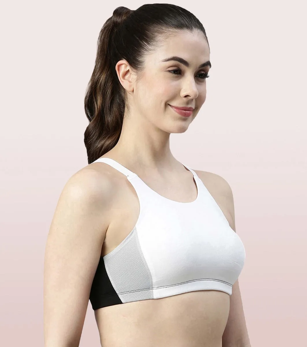 Plush Lined Medium Impact Sports Bra