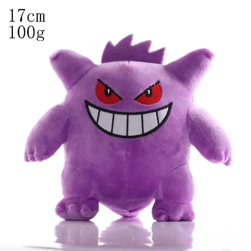 Pokemon Plush Toys: Pikachu, Squirtle, Charmander, Bulbasaur, Charizard, Gengar, Mewtwo - Adorable Stuffed Dolls, Perfect for Kawaii Collections, Hobbies, and Gifts for Kids.