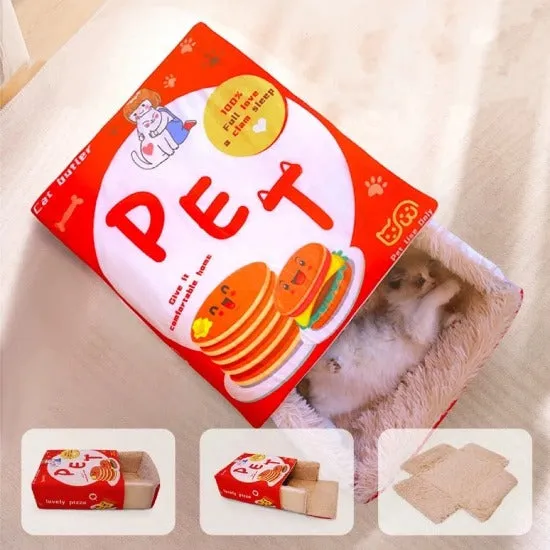 Snack Box Pet Bed