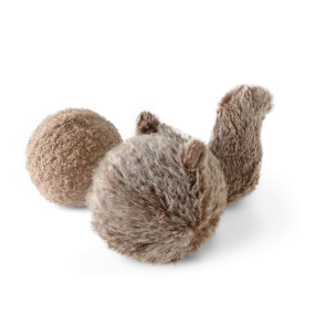 SQUIRREL POP//ENRICHMENT DOG TOY: M