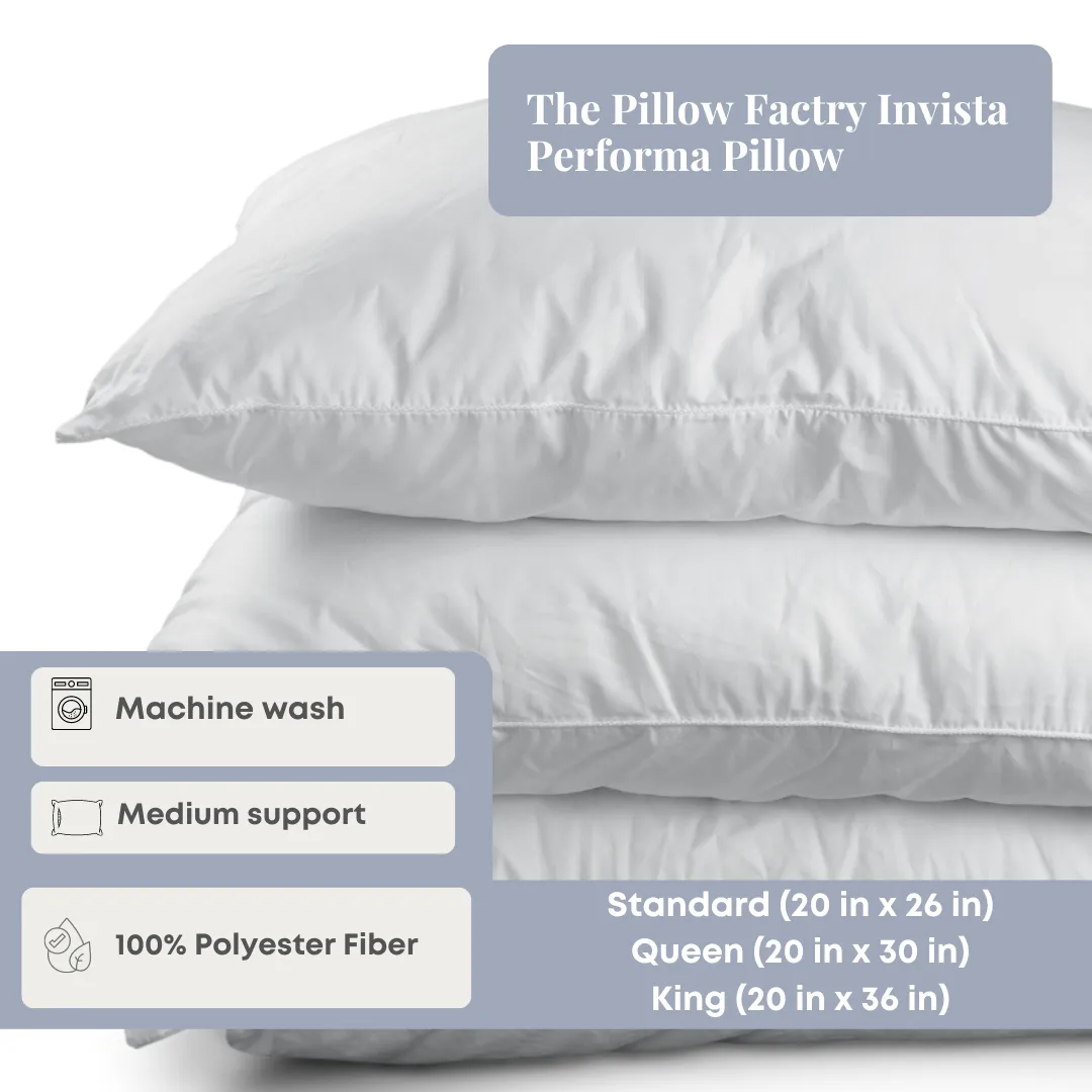 The Pillow Factory Invista Performa Pillow