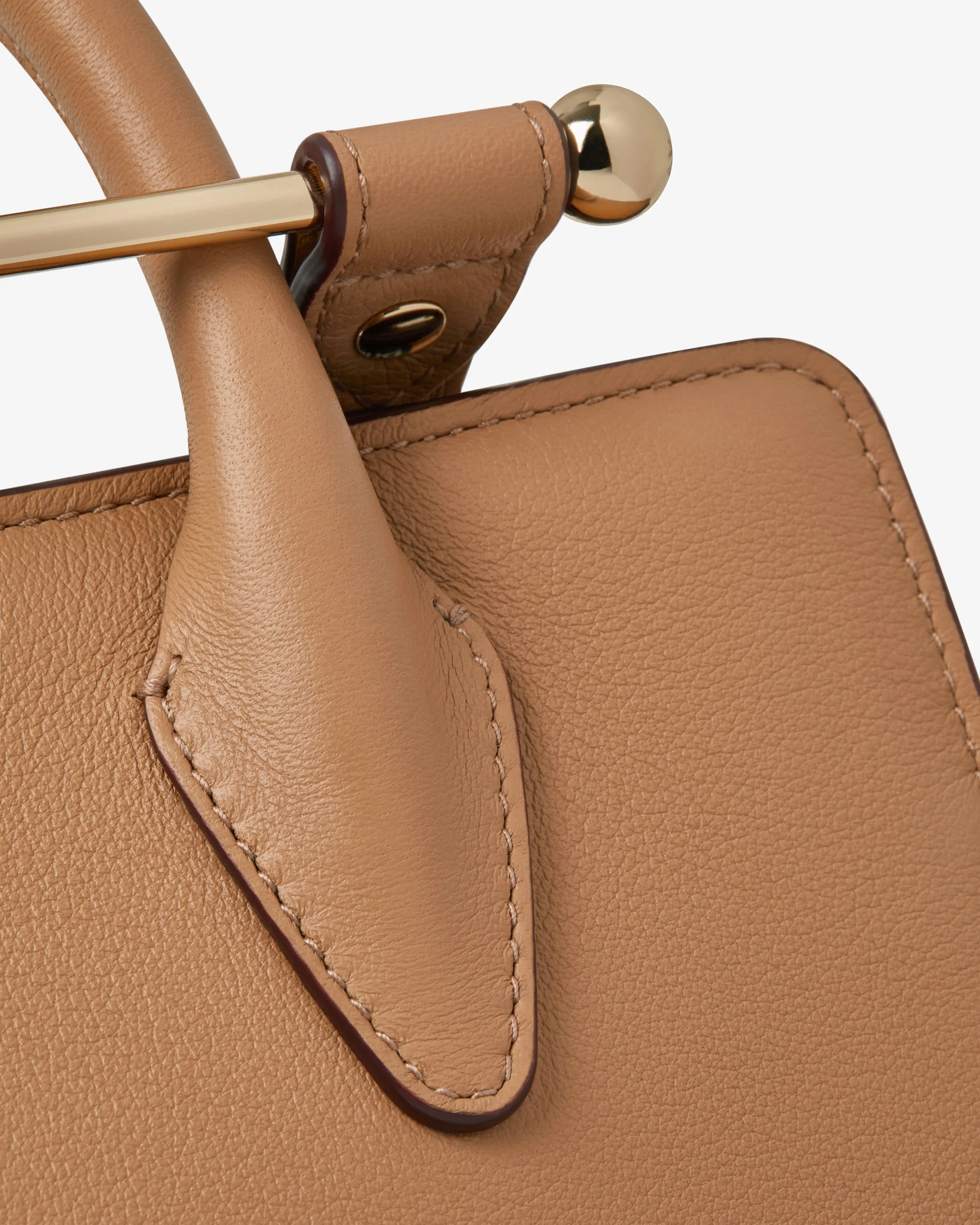 The Strathberry Mini Tote - Caramel