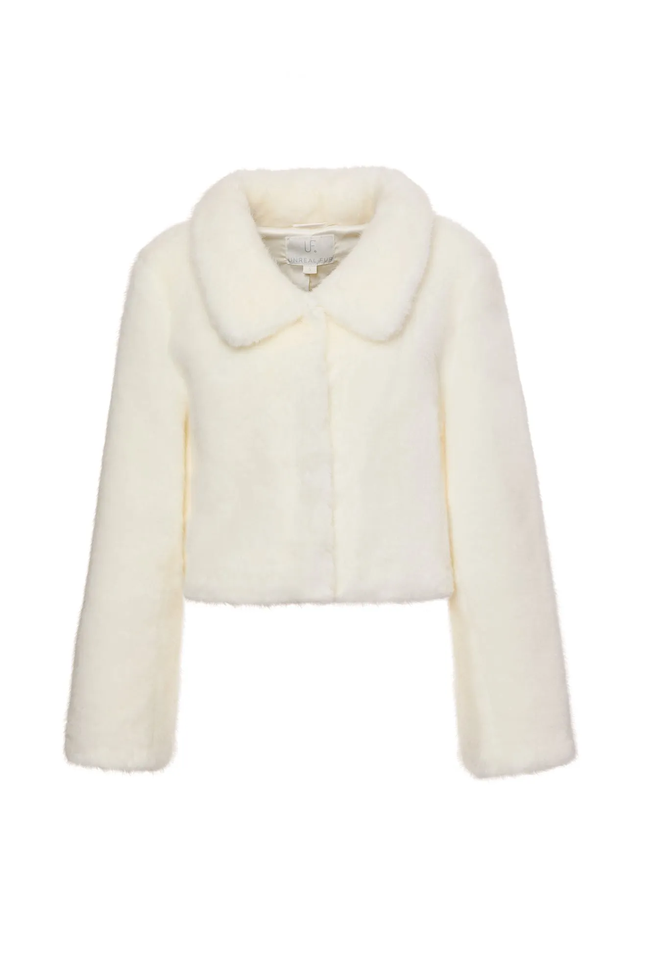 Tirage Cropped Jacket in Blanc