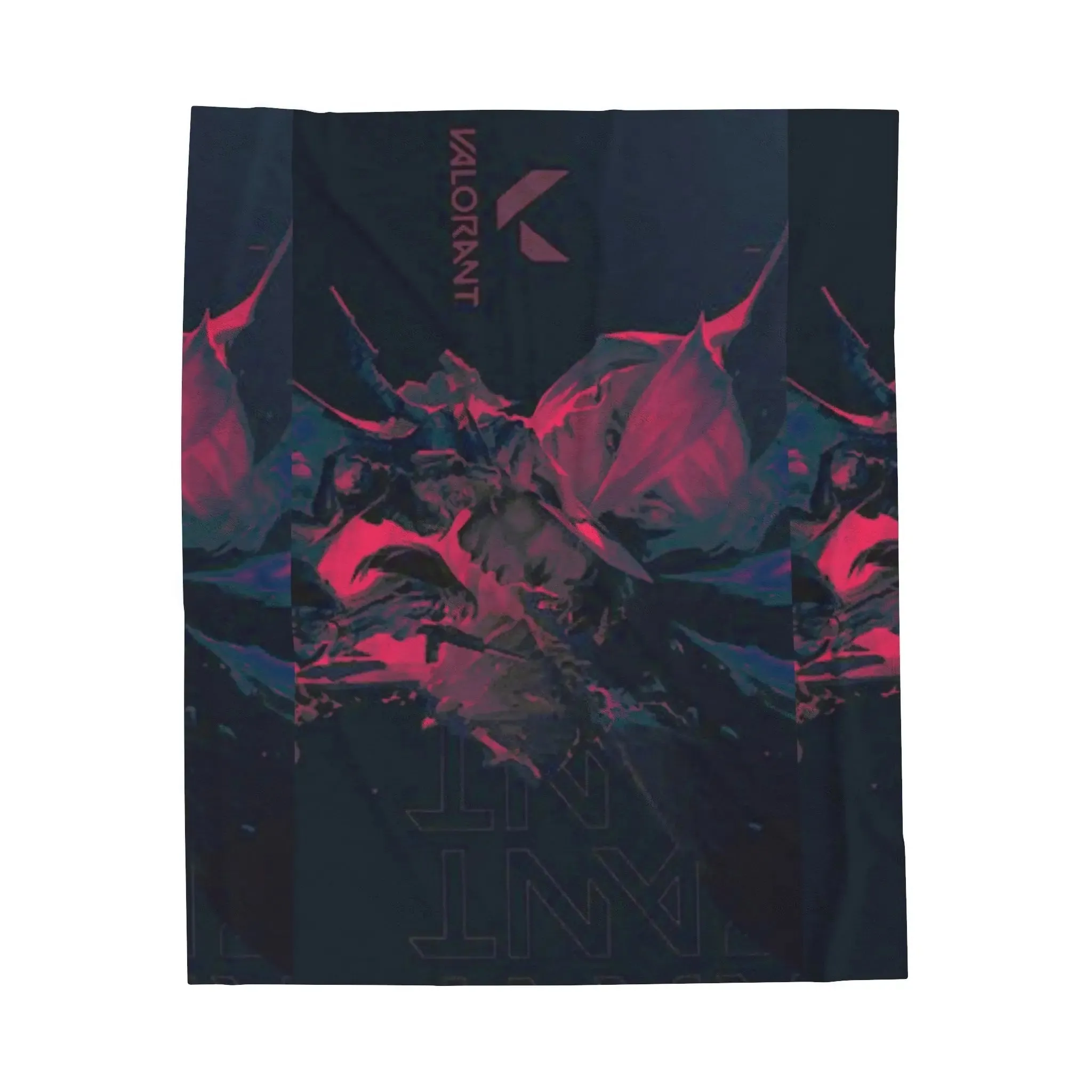 Valorant Dark Velveteen Blanket