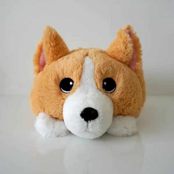 Waffles the Corgi Memory Plush