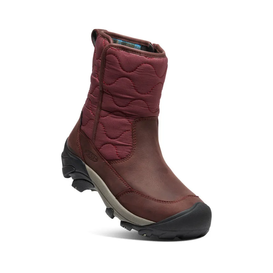 Women's Betty Waterproof Pull-On Boot | Burgundy/Black