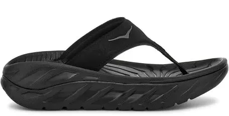 Women's Hoka Ora Recovery Flip (Black/Dark Gull Gray)